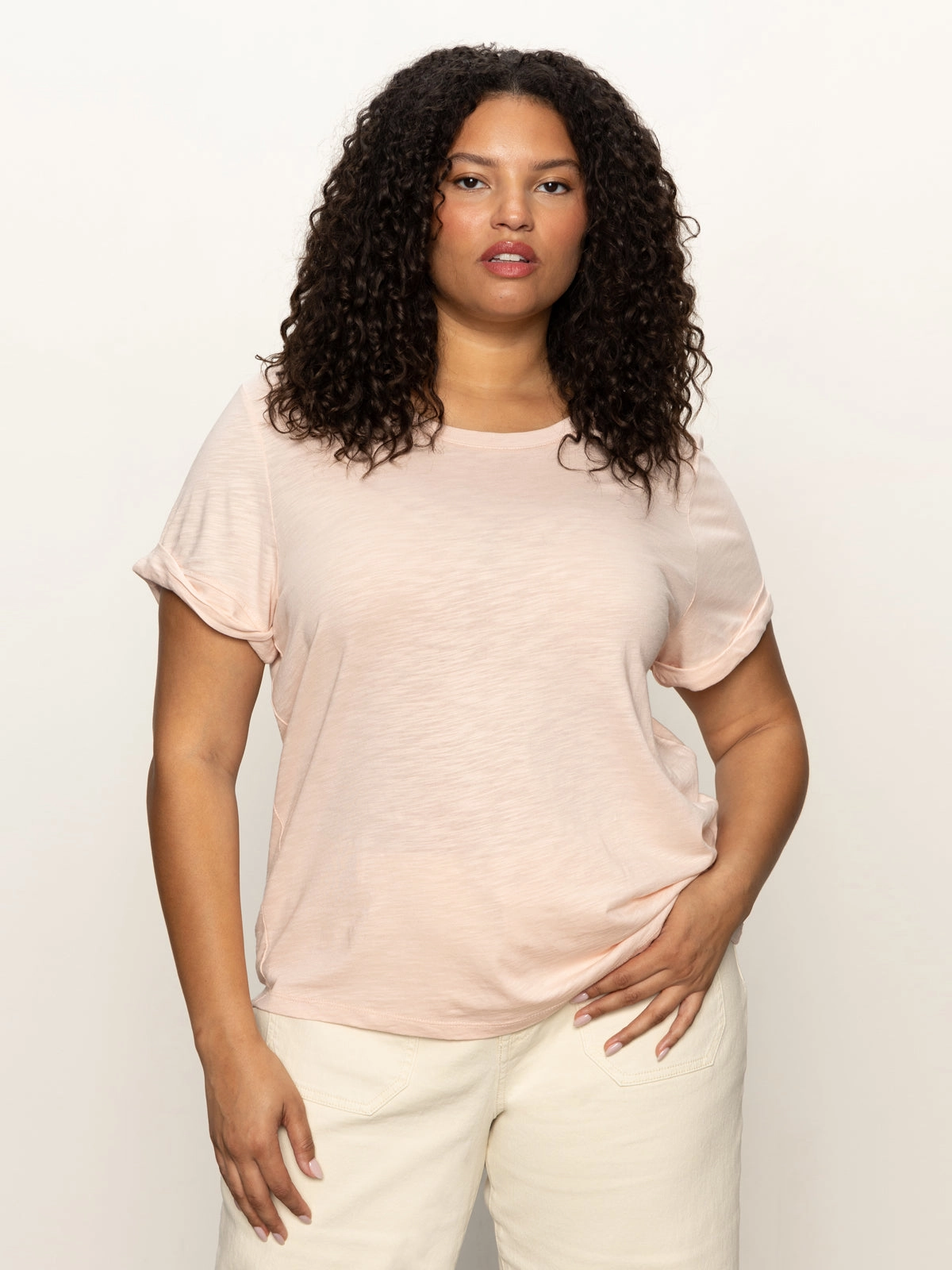 Perfect Tee Remix Earth Pink Extended Sizing