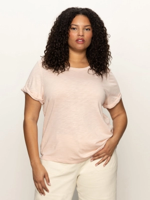 Perfect Tee Remix Earth Pink Extended Sizing