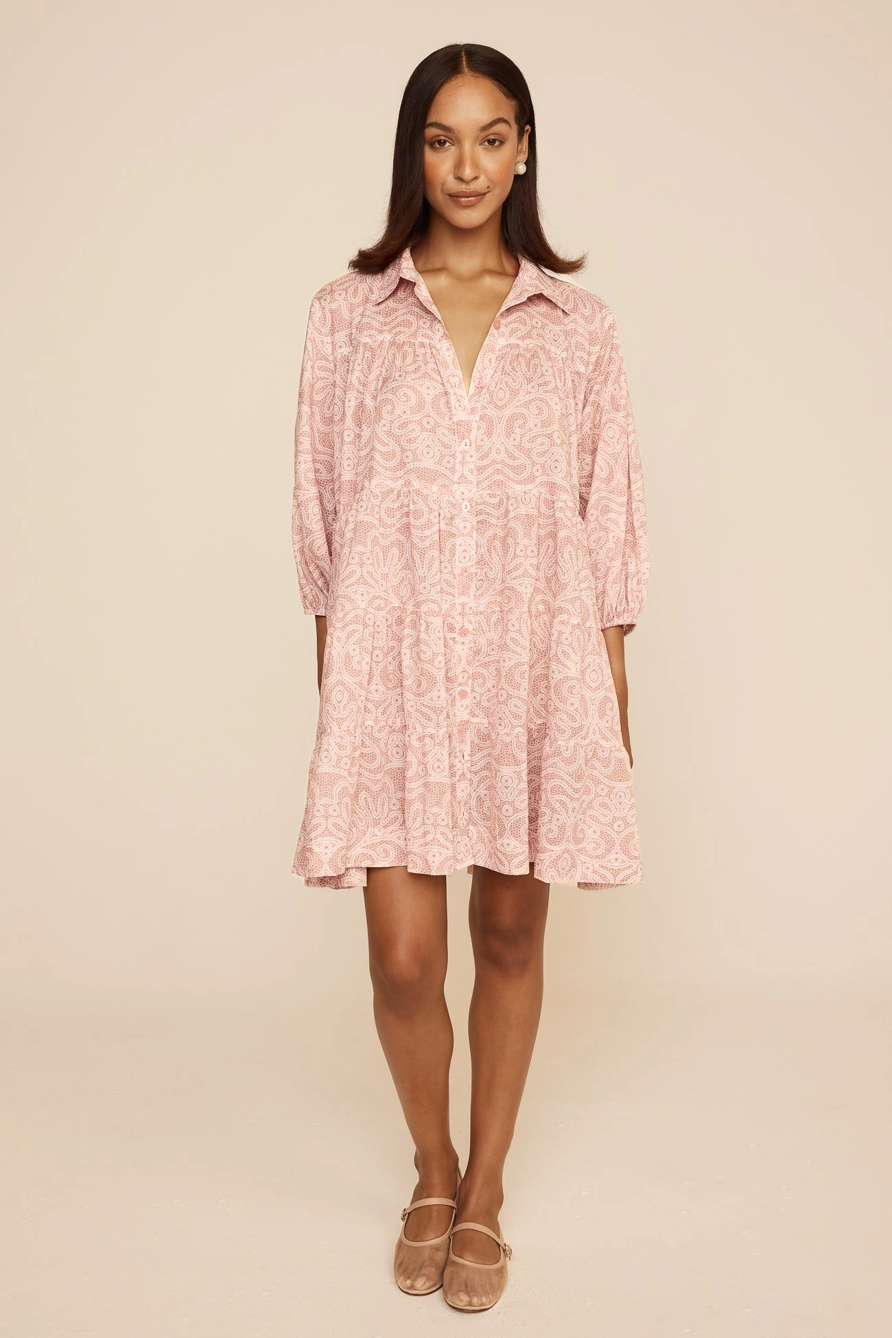 Phoebe Cover-Up - Cotton Voile - Lace