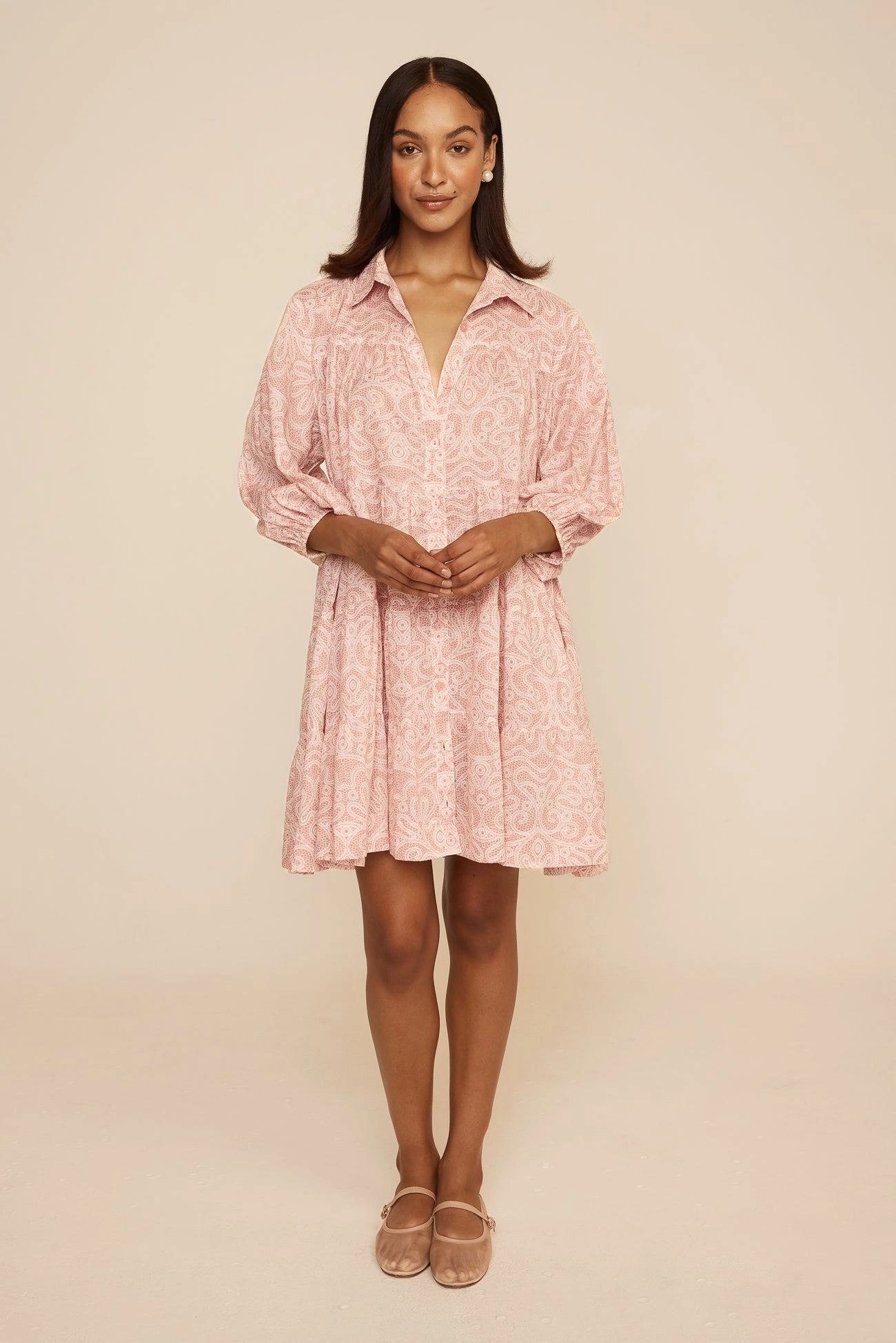 Phoebe Cover-Up - Cotton Voile - Lace
