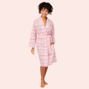 Pretty in Pink Luxe Pima Robe