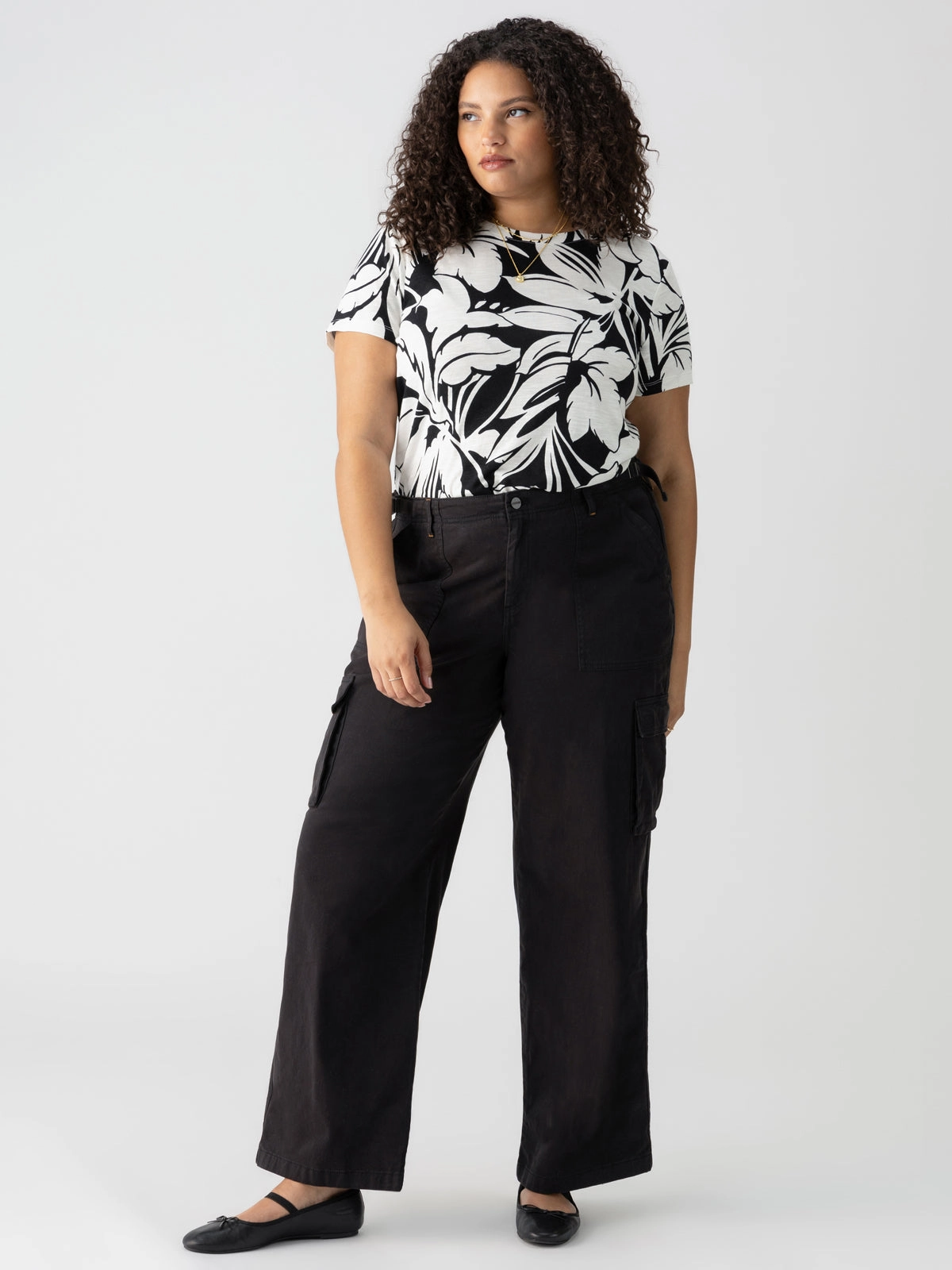 Reissue Cargo Standard Rise Pant Black Extended Sizing