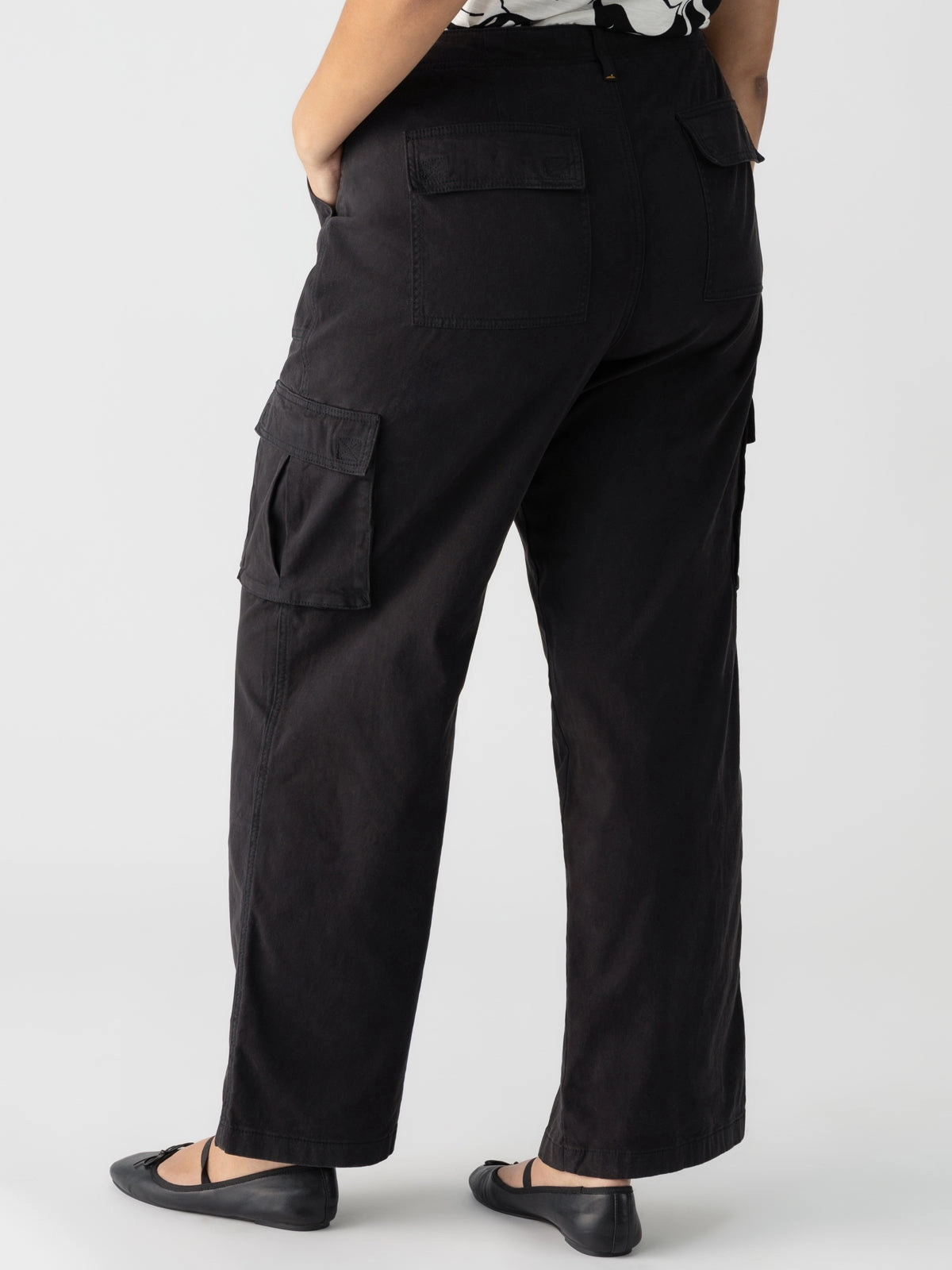 Reissue Cargo Standard Rise Pant Black Extended Sizing