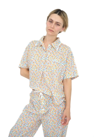 Short Sleeve PJ Shirt,  Avalina