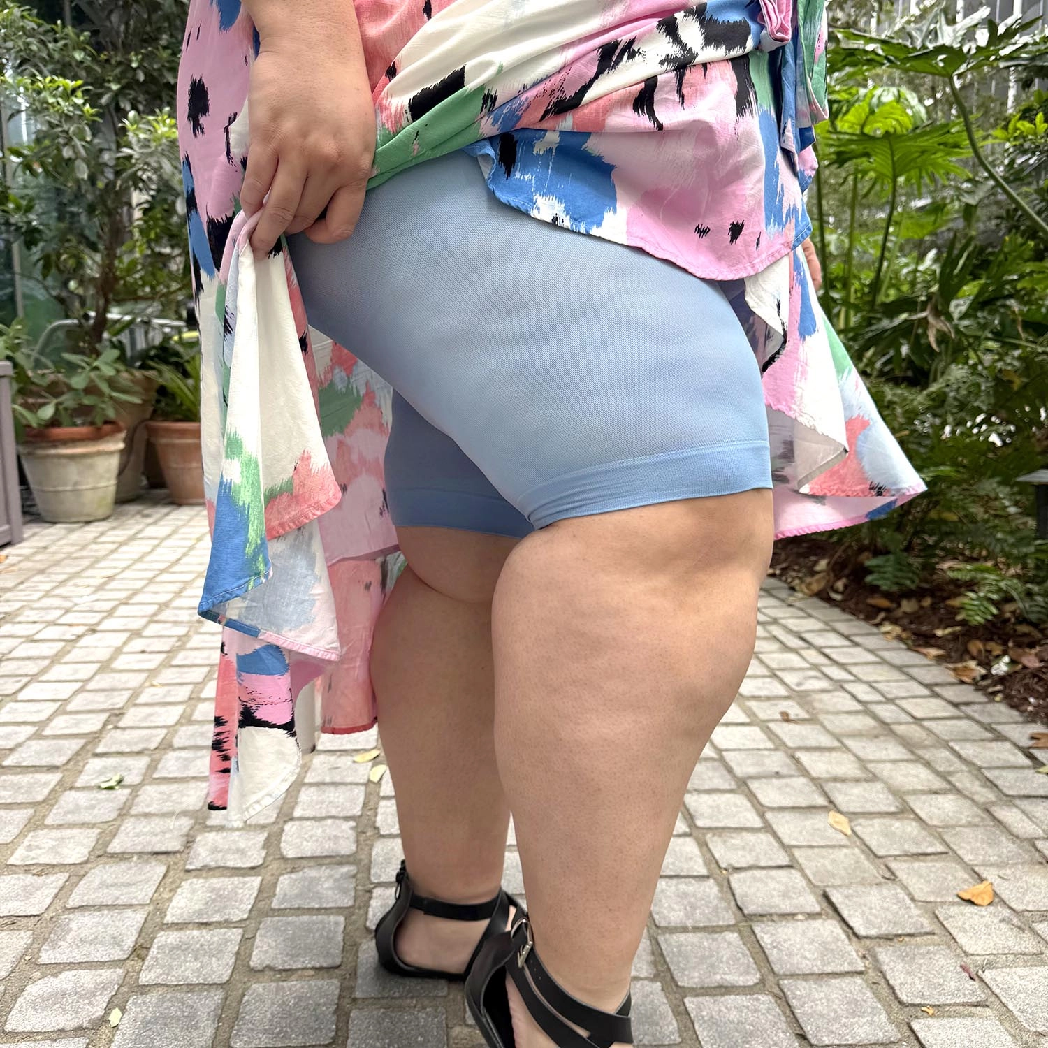 Stay Cool Chub Rub Shorts - Ice Blast