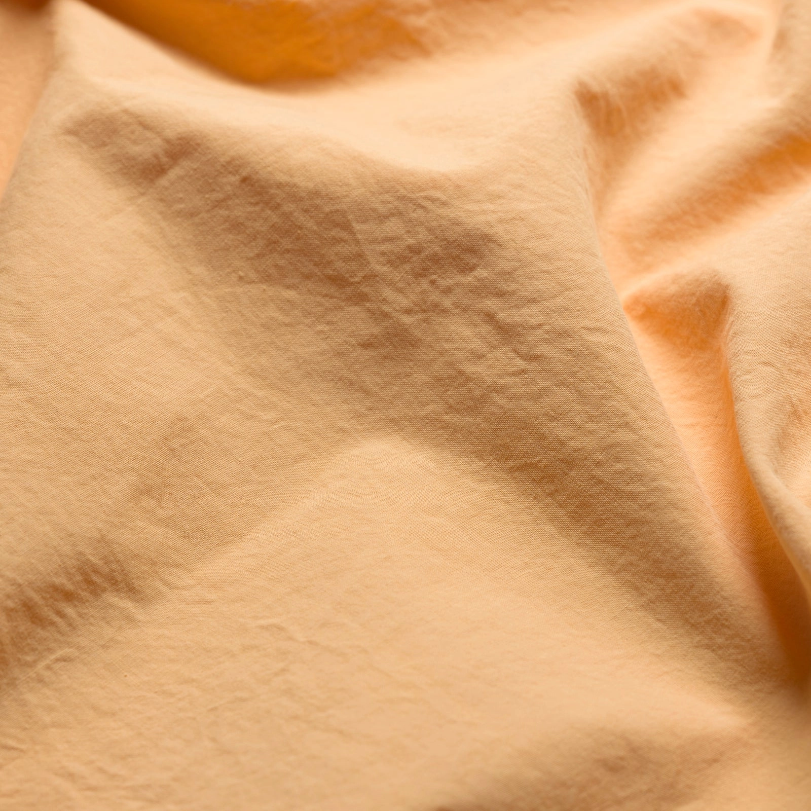 Sun Baked Washed Cotton Percale Flat Sheet