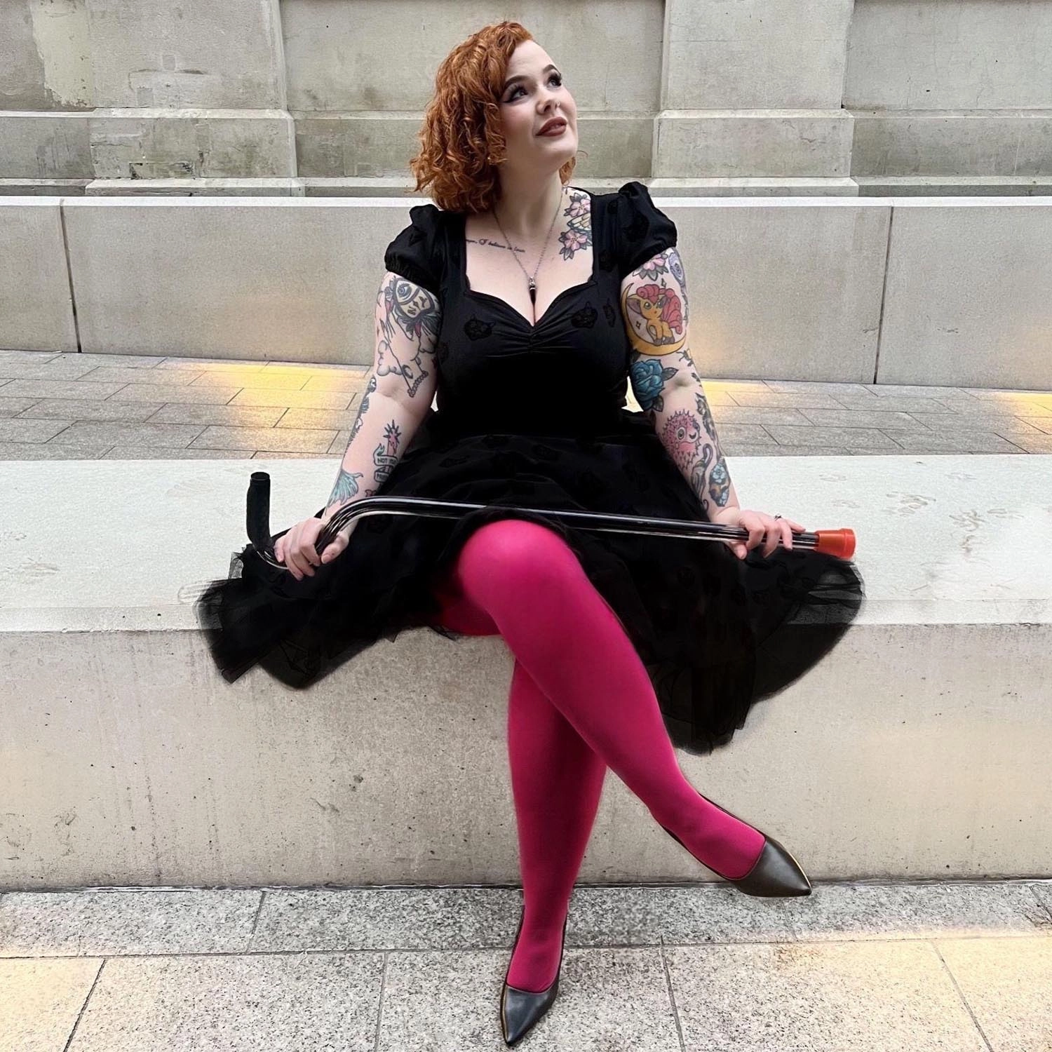 Super Opaque 120 Den Tights - Anemone
