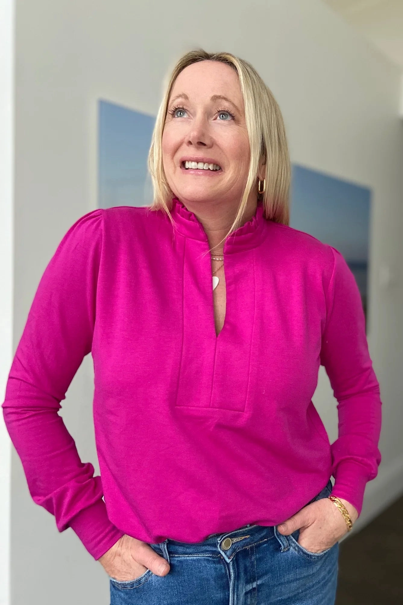 Sweater Blouse