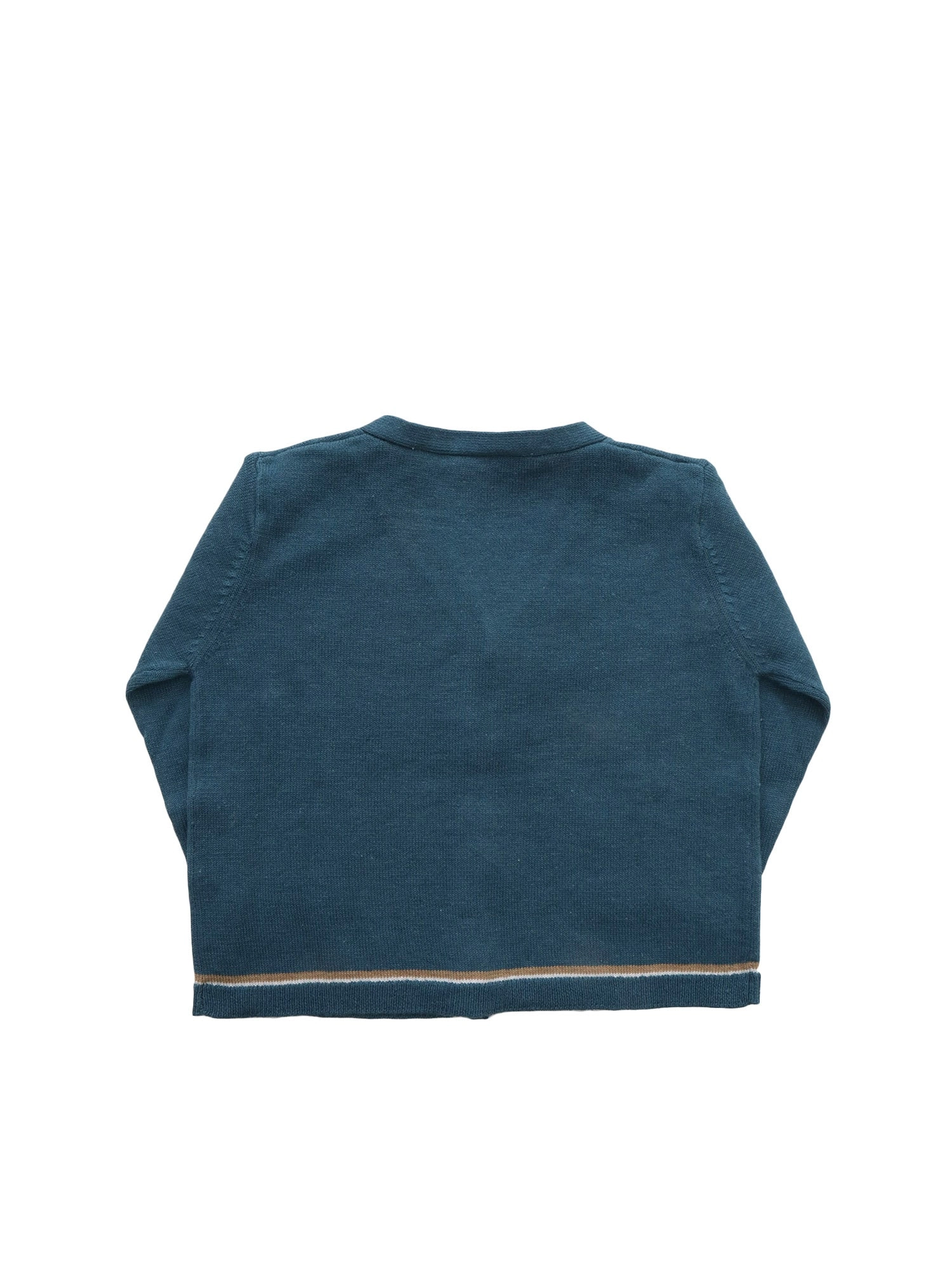 Tartine et Chocolat Logo Embroidered Buttoned Cardigan
