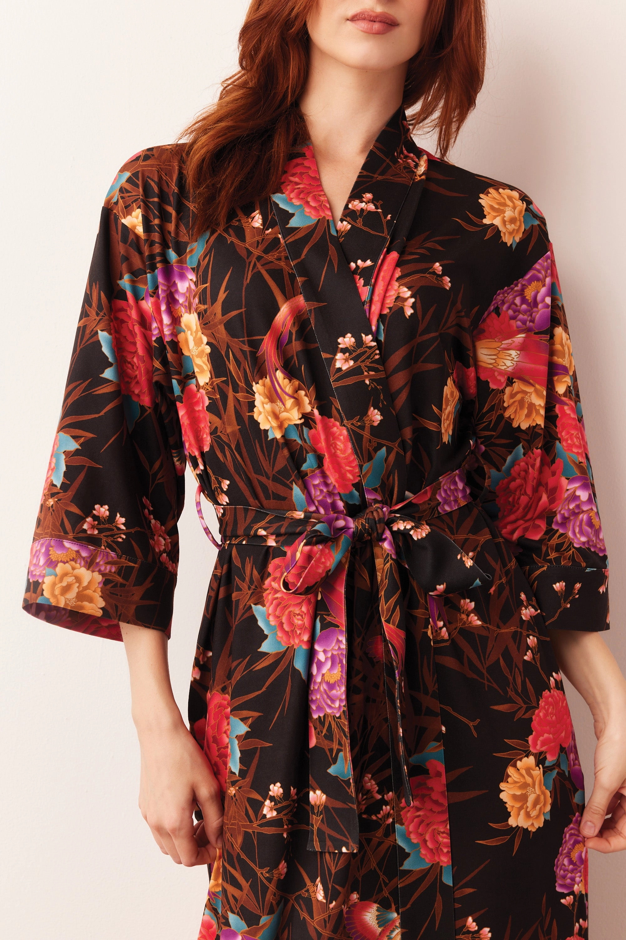 Vera Midi Robe | Twilight Garden