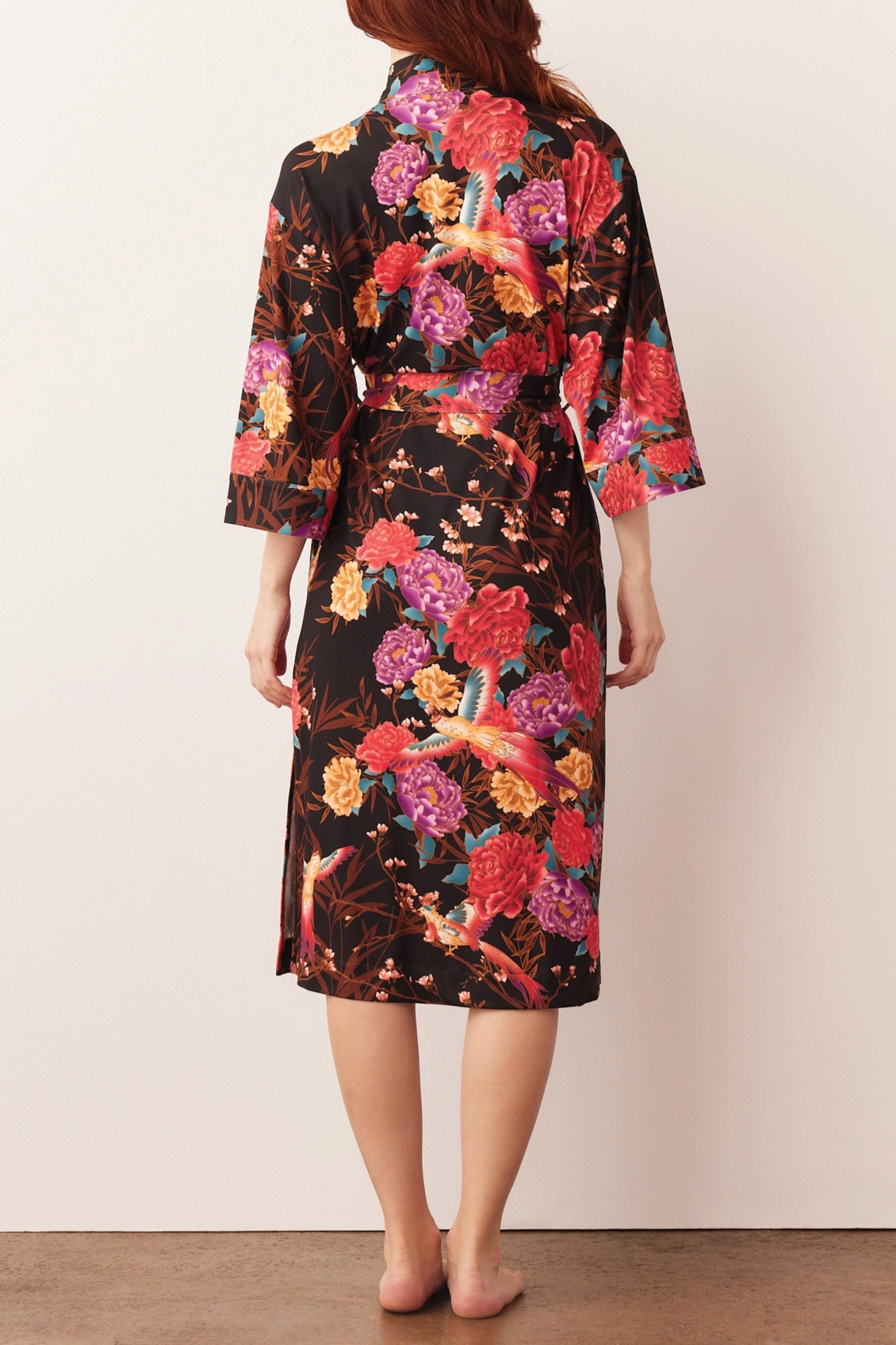 Vera Midi Robe | Twilight Garden