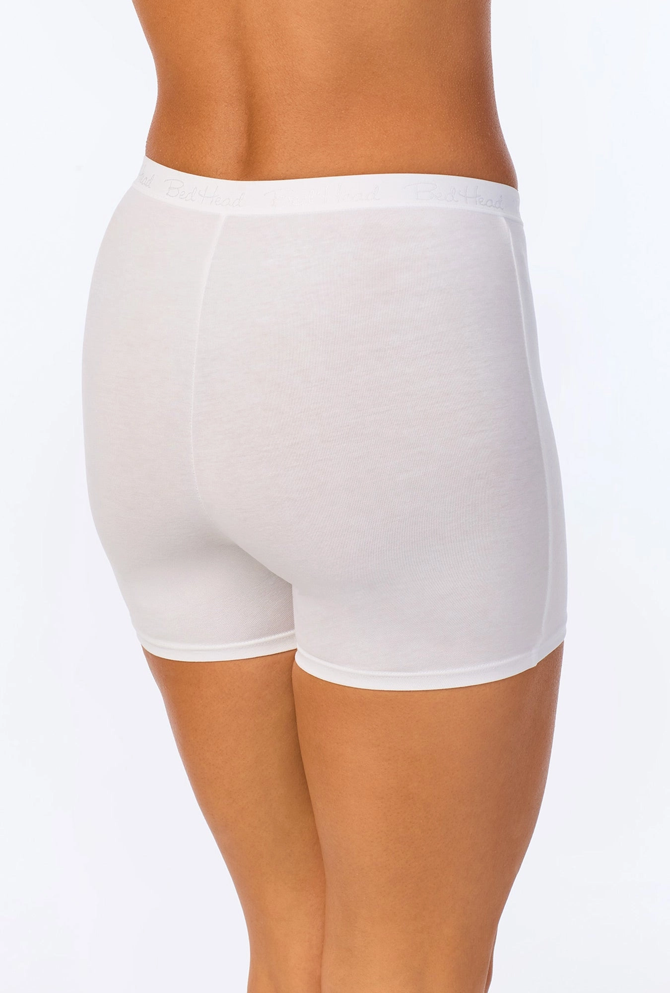 White Stretch Jersey Boxer Short