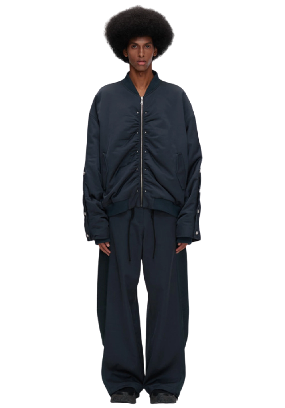 Wide Leg Paratrooper Pants