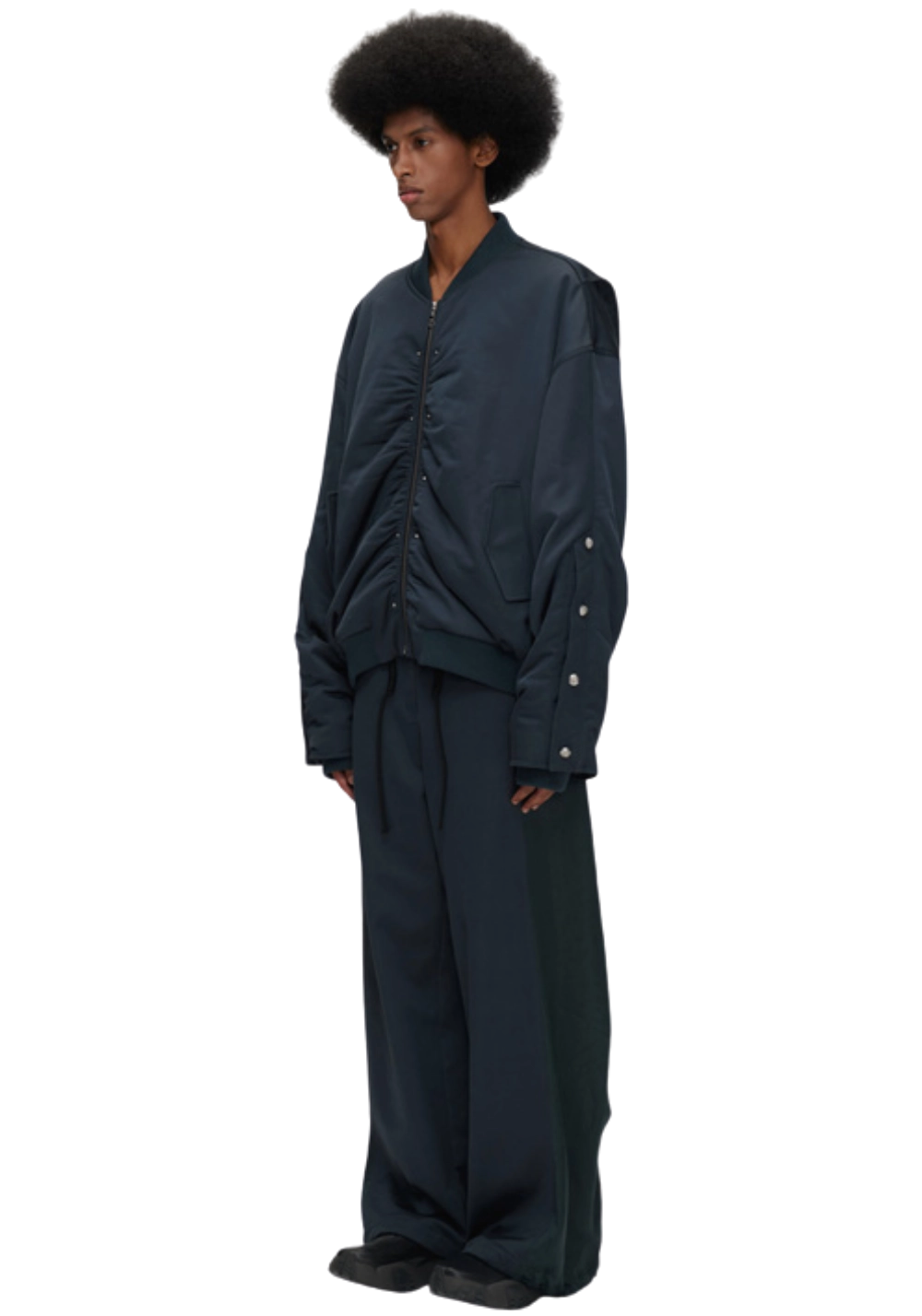 Wide Leg Paratrooper Pants