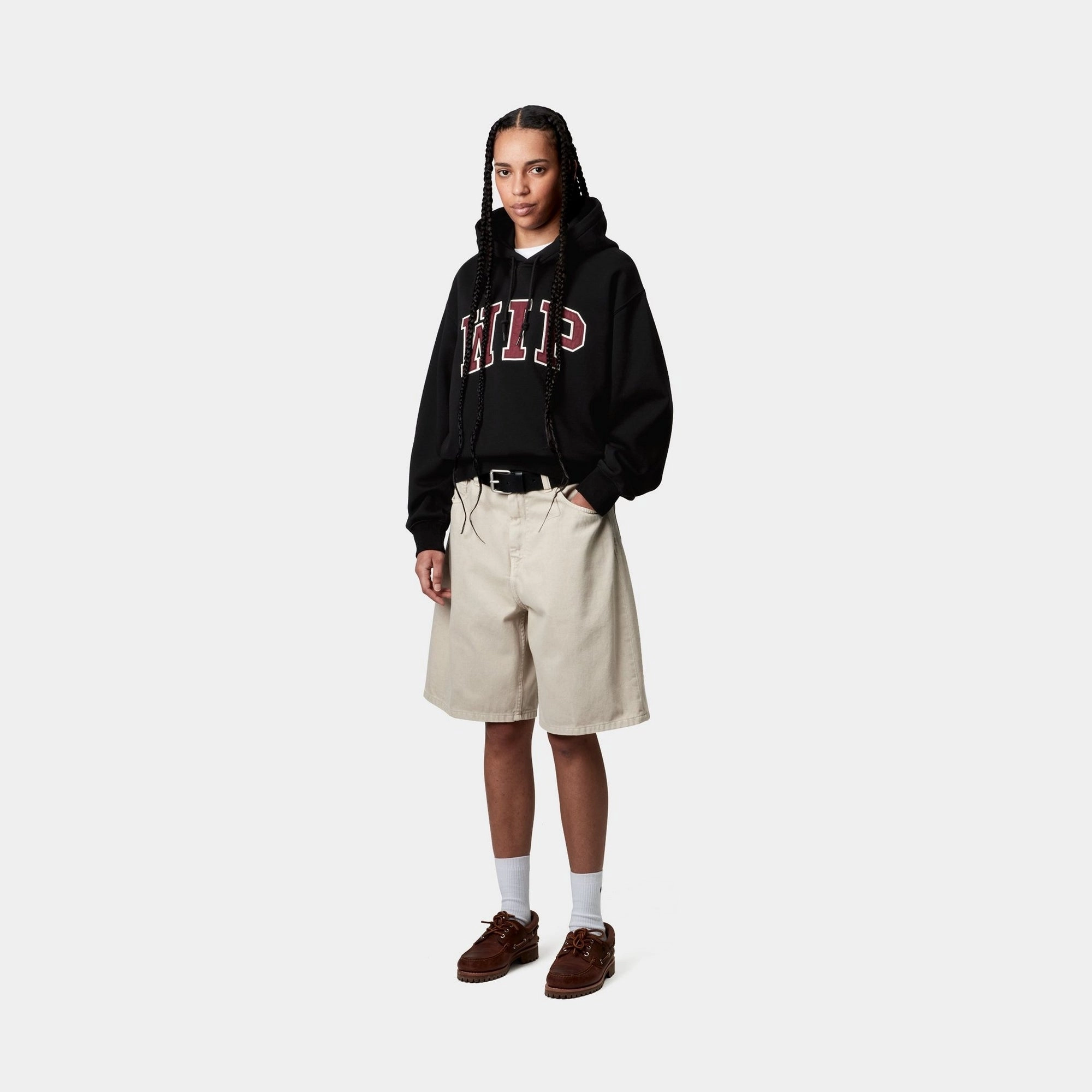 Women’s Hooded WIP Sweatshirt | Black