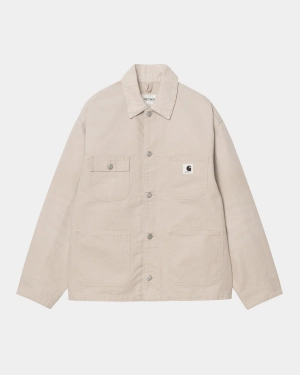 Women’s OG Michigan Coat (Spring) - Stone Canvas | Dusky Beige / Dusky Beige