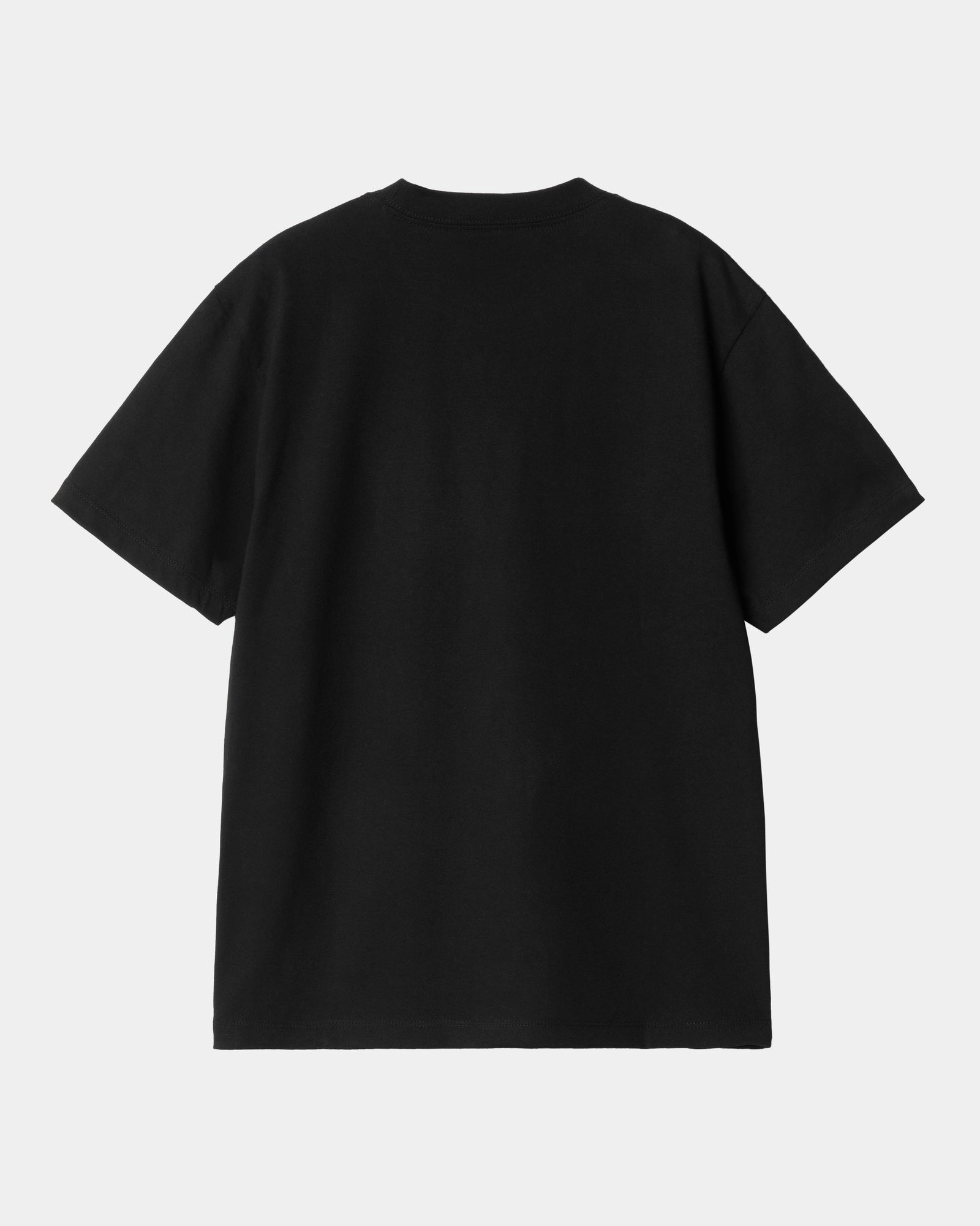 Women’s Pocket Heart T-Shirt | Black / Black