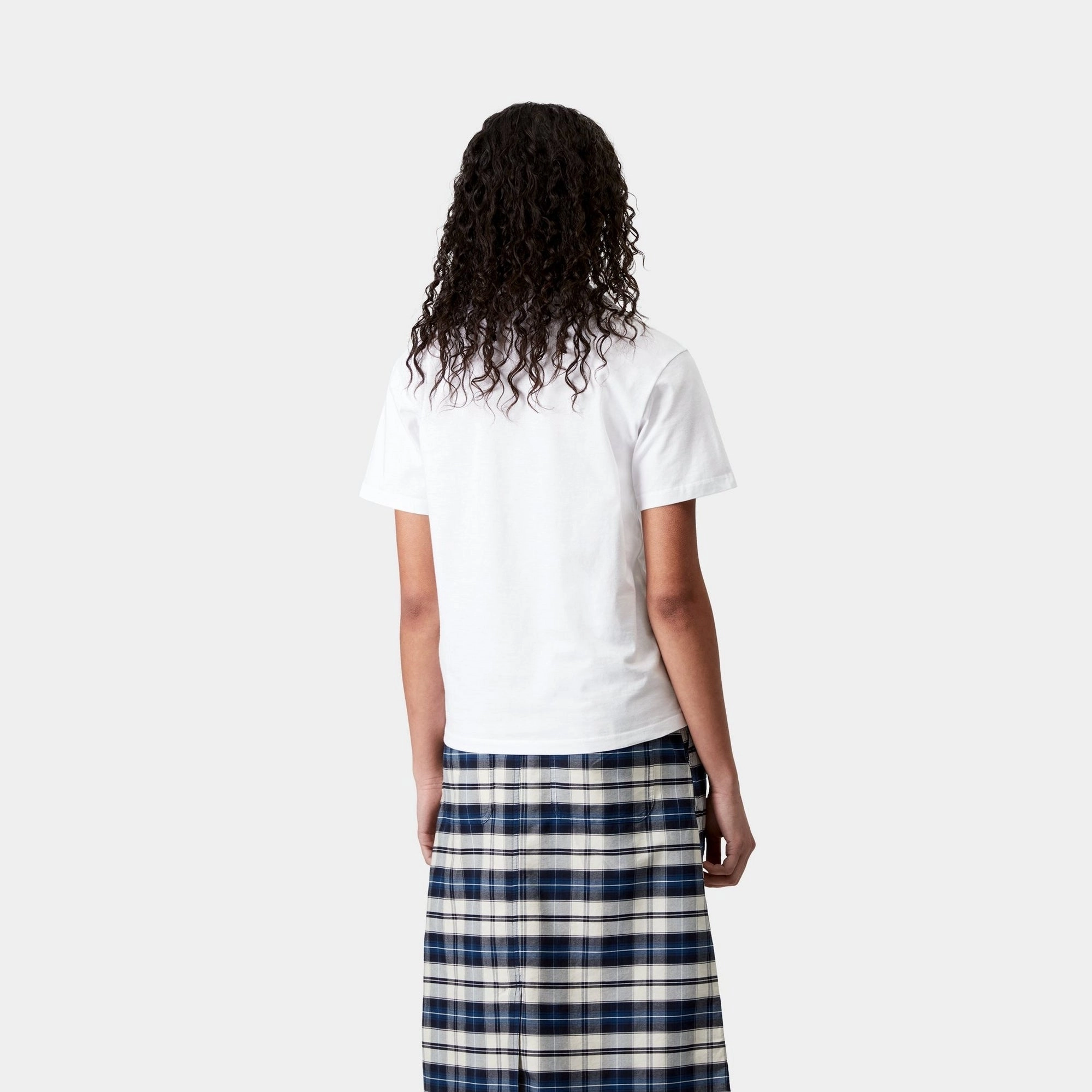 Women’s Pocket Heart T-Shirt | White / Red