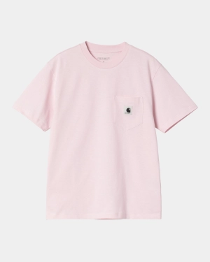 Women’s Pocket T-Shirt | Air Pink