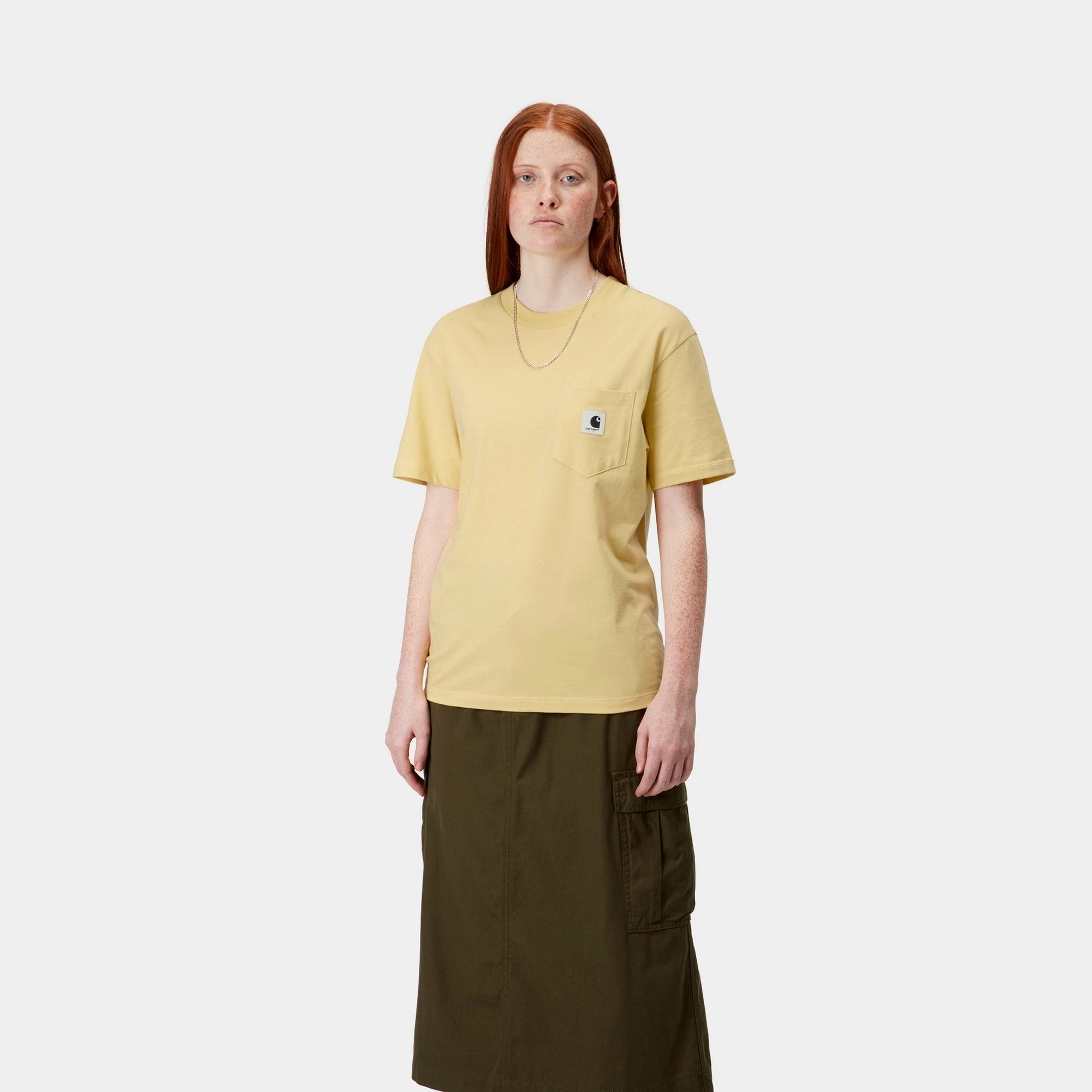 Women’s Pocket T-Shirt | Air Yellow