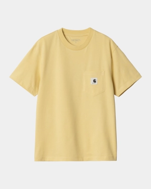 Women’s Pocket T-Shirt | Air Yellow