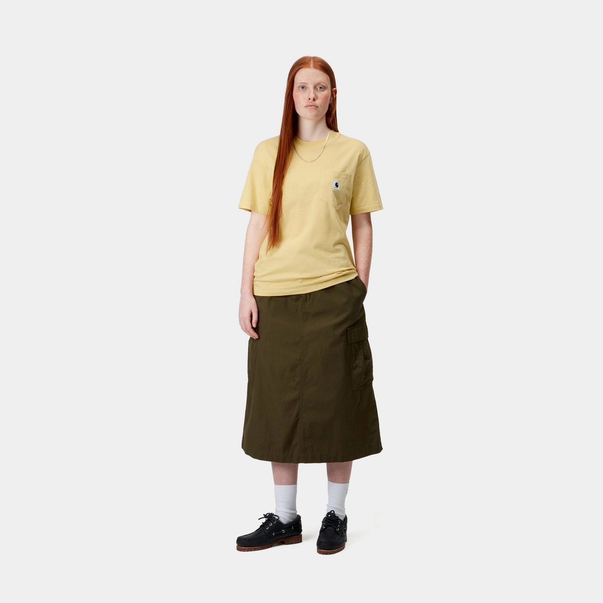 Women’s Pocket T-Shirt | Air Yellow