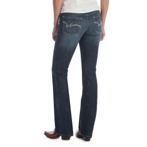 Women's Wrangler Mid-Rise Boot Cut Jean #09PWZDO-C (Plus Sizes)
